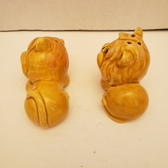Vintage Enesco Lion Salt & Pepper Shaker Set - Picture 2 of 9